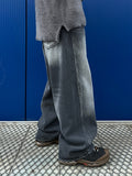 Vintage Brush Gray Denim