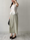 Elliott Nylon Long Skirt