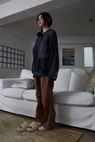 buttons split pants