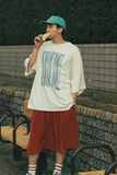 [AG] Slinky Graphic Half Tee
