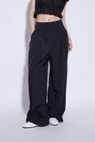 d2 nylon pintuck slacks