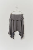 (W) Crack Satin Skirt