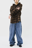 Venny Check Hooded Shirt
