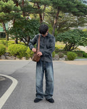 Igu Vintage Washed Denim Jeans