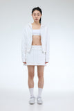PRTN) Essential Banding Sweat Pants Skirt