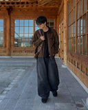 Ollic Wide Black Jeans