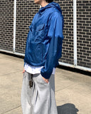 Utility Windproof Hooded Jacket
