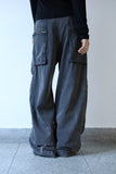 Painting Washed Cargo Denim