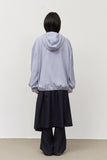 (W) Part Pin Striped Skirt Pants