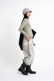 Peanut color matching pocket sweatpants