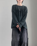 Heidi Ribbed Knit T-shirt