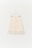 (W) Ink Frill Skirt