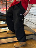 Old School Patch Nylon Pants