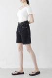 Roselle U-neck Crop T-Shirt