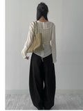 316 Rivet Balloon Wide Pants