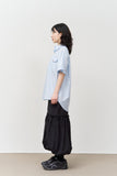 (W) Pim Nylon Long Skirt