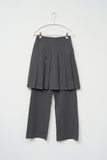 (W) Quiz Pleats Skirt Pants