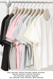 Elin Daily Short Sleeve T-Shirt (2TYPE)