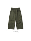Cotton Sunflower Parachute Pants
