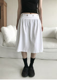 ROLL EYELET SKIRT