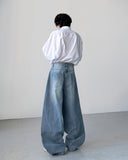 Ice Curve Wide Denim