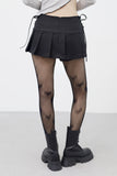 Armor pleated corset skirt