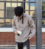 Lael Zip-Up Collar Cardigan