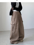 Drop Corduroy Cargo Pants