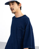 Essential Big Half Tee - Indigo