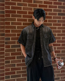 Luffy Slav Denim Shirt