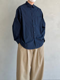 Solid Cotton Over Shirt
