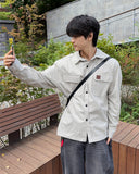 Beast Patch Shirt Jacket