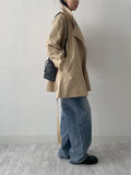 Bolte Belted Half Trench Coat