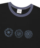 SUN LOGOS RINGER TEE