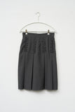 (W) Tes Pintuck Pleats Skirt