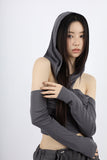 X Hood Bra Top Set