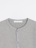 Berg Cropped Waffle Top