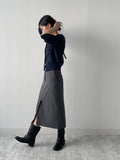Noble H-Line Slit Skirt