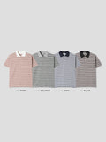 Cloud Cropped Striped Top