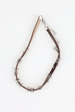 Piercing ring choker necklace