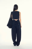Lily back strap blouse