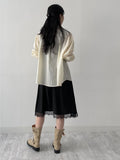 Akaya Satin Lace Long One Piece