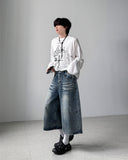 Lopian Cat Bermuda Denim
