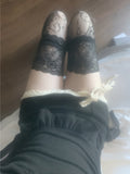 Harron lace pattern socks