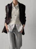 Elin Curved Loose-Fit Jacket
