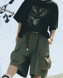 [AG] Satellite Photo Graphic Half Tee