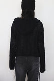 Hood Boucle Two-Way Zip-Up