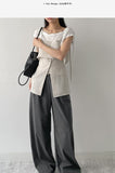 Attention Pleated Layered Bustier