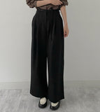 [Setup Available] Kanom Strap Wide Slacks