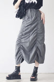 Celine shirring long skirt